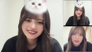 🔴 Engsub, Mahoko Seno Hina Tanaka live on instagram 2025 01 13