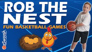 Fun Youth Basketball 'SUPER' Drill - Rob the Nest 🐣 (Skills Game)
