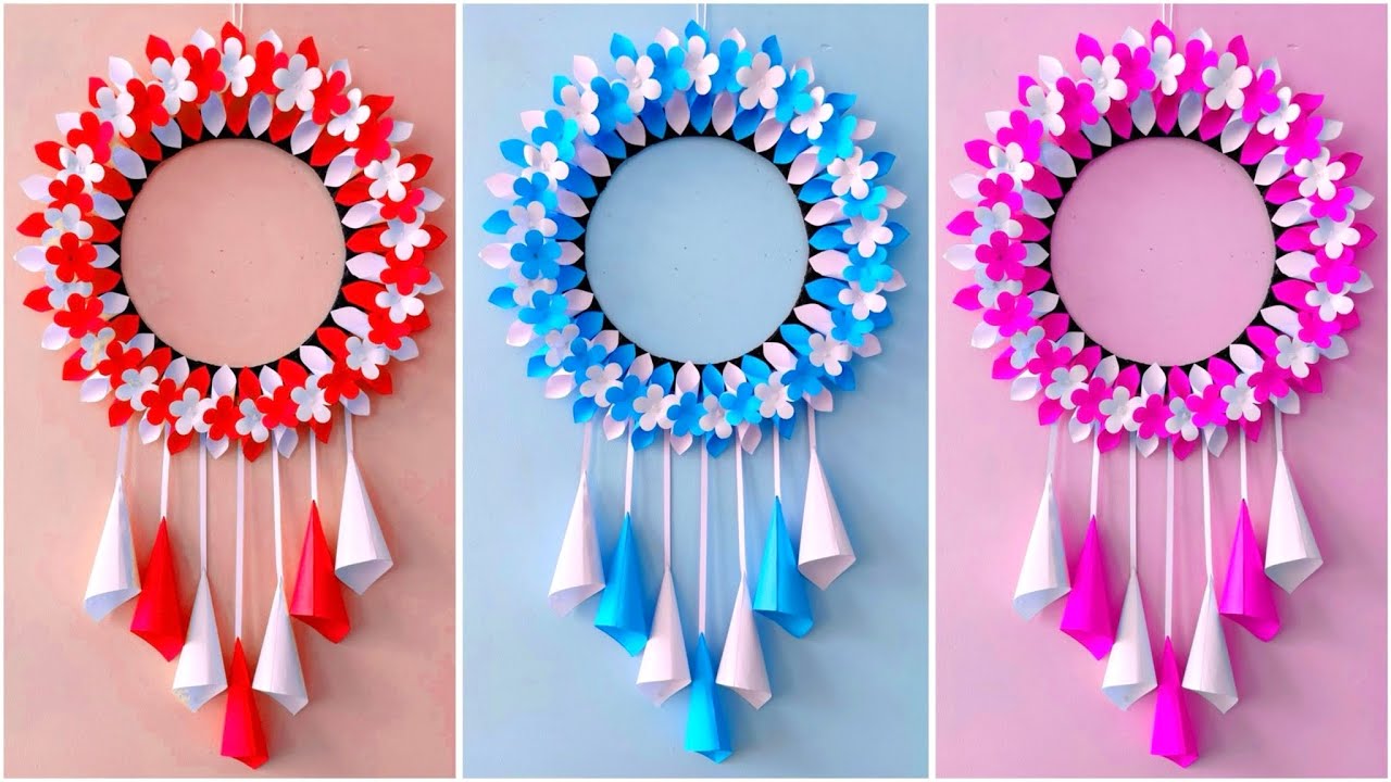 Wall Hanging Craft Ideas With Paper Easy For Kids Infoupdate Org