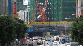 渋谷駅街区再開発工事進捗状況 Shibuya Station Redevelopment （2017年5月27日）