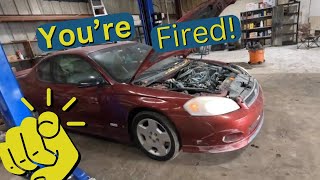 ANGRY TECHNICIAN! Customer Gets FIRED! Car kicked out! #mechanic