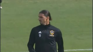 The Giant Zlatan Ibrahimović Defends 3 Corner Kick