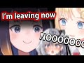 Ina tries to leave the off-collab and Ame and Zeta lost it...