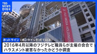 フジテレビと親会社の第三者委員会「ホットライン」設置　中居正広氏と女性のトラブルと類似する事案がなかったか社外関係者にも調査へ｜TBS NEWS DIG