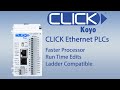 Introducing the CLICK Ethernet PLC: The Any Budget PLC at AutomationDirect