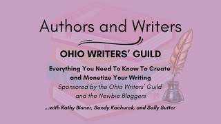 November 11, 2024, Authors and Writers | Ohio Writers' Guild | Interview with Marian Poeppelmeyer