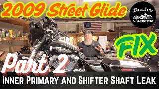 Part 2 of Harley Inner Primary and Shifter Shaft Leaking FIX!