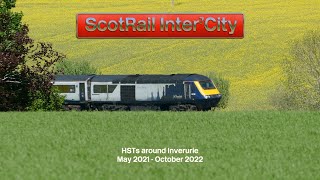 More ScotRail Inter7City HSTs around Inverurie - 2021-2022