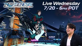 PSO2:NGS - 7/20 Update, ARKS EXPO, and more! | David Plays NGS! Chillin' and chatting