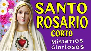 SANTO ROSARIO Corto🌷hoy domingo 12 de enero  PAZ✨ALEGRIA🌹Misterios Gloriosos🙏Pide a la Virgen María