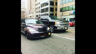 Chrysler PT Cruiser (SRT4 Swap) Ripping Through DC Traffic!