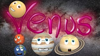 Venus: The Hottest Planet in The Solar System | A Song for Kids