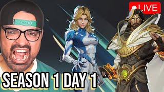 GRINDING RANK  MARVEL RIVALS SEASON 1 DAY 1