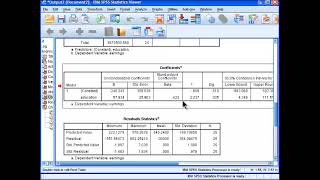 Linear Regression (SPSS) - Part 3