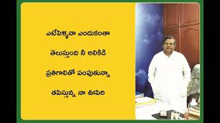 నీ పాట ప్రతిపూట నా బాట చూపనీ || Kalaganaledu intalo || #sirivennela