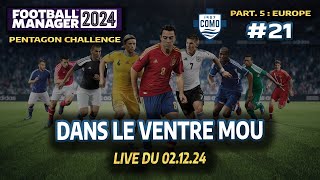 [FM24] On se place dans le ventre mou ! | Live Twitch du 02.12.24 | Football manager 2024