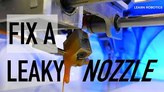 How to Assemble a 3D Printer Extruder Nozzle (Stop the Leak!)