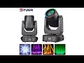 YUER™️ LED 150W Moving Head Light Beam Spot Stage Lights 18 Prism With Aperture DMX512