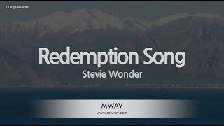 Stevie Wonder-Redemption Song (Karaoke Version)