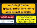 Java StringTokenizer Explained: Splitting Strings into Tokens with Default Delimiter