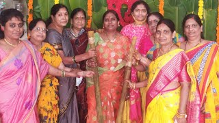 Bharath pasupu cermony|Bharath Pasupu kotte function|పసుపు దంచటం|పసుపు కొట్టటం