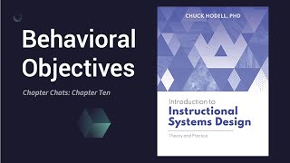 Behavioral Objectives - Chapter Chats 10