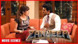 Zanjeer Hindi Movie | Ram Charan | Priyanka Chopra | जानी, ये Liver एक Revolver नहीं, AK47 है