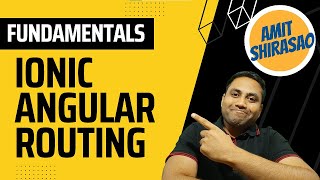 Fundamentals of routing in Ionic Angular apps