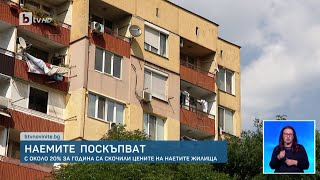 За последната година наемите са поскъпнали с около 20% | БТВ Новините