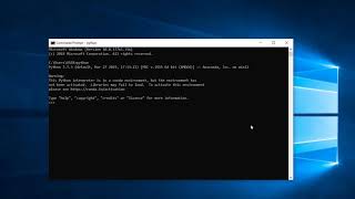 Running Python in interactive mode on Windows