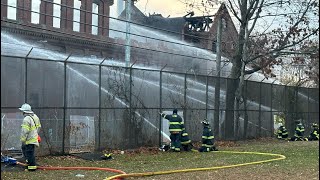 Cause of fire at abandoned mill under investigation