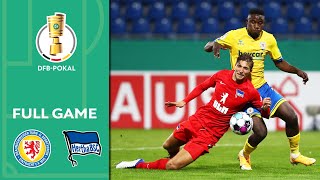 Eintracht Braunschweig vs. Hertha BSC 5-4 | Full Game | DFB-Pokal 2020/21 | 1st Round
