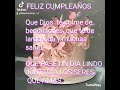 Feliz cumpleaños