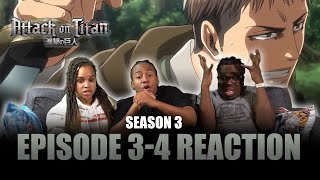 Trust/ Reply | Attack on Titan S3 Ep 3-4 Reaction