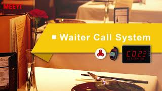 MEEYI Wireless waiter call system