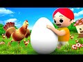 கோழி பெரிய முட்டை - Chicken's Giant Egg Story | 3D Animated Tamil Moral Stories | JOJO TV Tamil