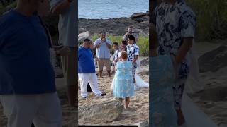 Karen Ruins Beach Wedding