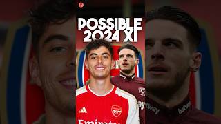 How Arsenal could line up in 2024 😳