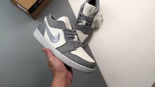 Air Jordan 1 Low SE Light Steel Grey White Sail DV0426 012