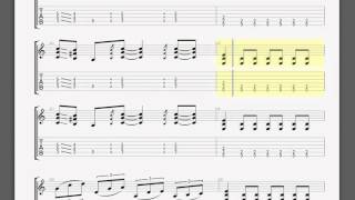 Metallica      And Justice for all James guitar tablature