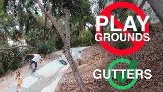 Playgrounds closed, Gutters open! + Gopro MAX 360 test - vlog #217