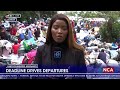 Malawians begin long journey home