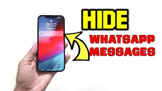How to Hide WhatsApp Notification on iPhone Lock Screen (2021)