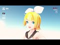 【vocaloid mmd 60fps】 kagamine rin 鏡音リン 【friendship フレンドシップ】motion dl