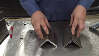 Cutting and Fitting Angle Iron