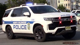 North Wildwood Fire Department Ladder 2 Ambulance 2-1 Police Car 206 Responding 9-14-24