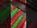 Revamp Your Tool Organization With These Colorful Socket Organizers In Your Toolbox! 📹Alan H #shorts