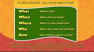 How To Ask Questions Using WHAT, WHEN, WHERE, WHY And HOW