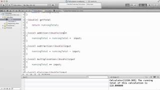 Objective C Tutorials 63 Calculator Program Problem and Solution Example