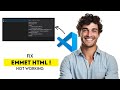 How to Fix Emmet HTML Not Working in VS Code 2025 (Fast & Easy Guide)